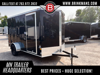 New American Hauler 6x12 Enclosed Trailer -- Double Doors!
