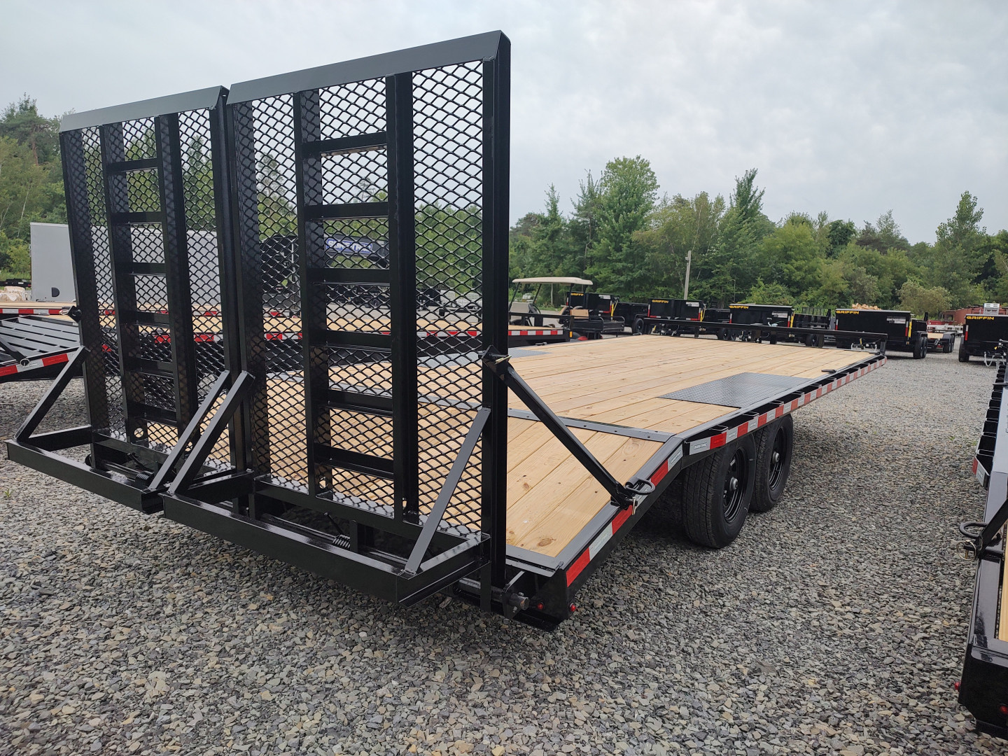 New 2025 Sure-Trac 8.5'X17'+3' Deckover Equipment Trailer