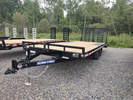 New 2025 Sure-Trac 8.5'X17'+3' Deckover Equipment Trailer
