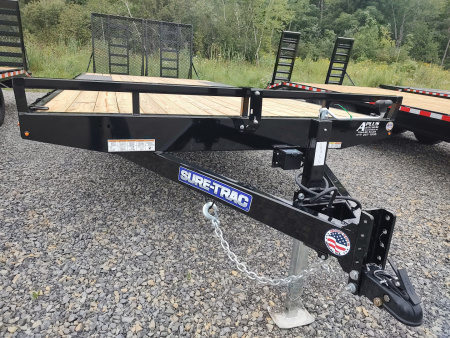 New 2025 Sure-Trac 8.5'X17'+3' Deckover Equipment Trailer