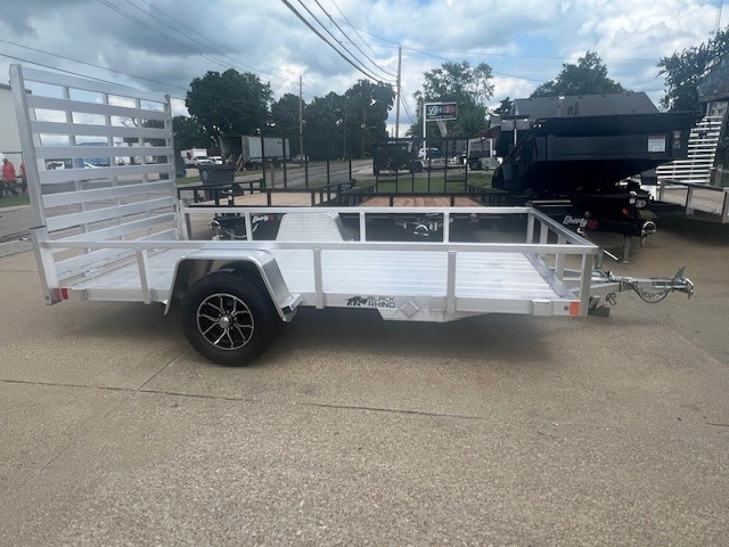 New 2025 Black Rhino 6x12 3K Landscape Trailer