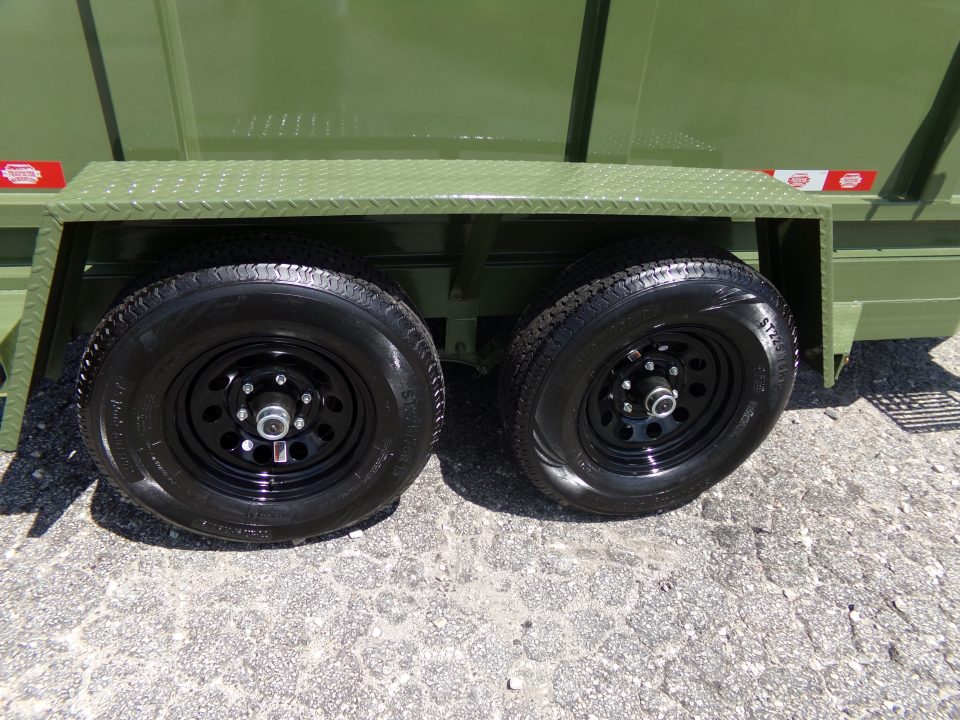New 2026 Covered Wagon Trailers D-6X10X4X10 Dump Trailer