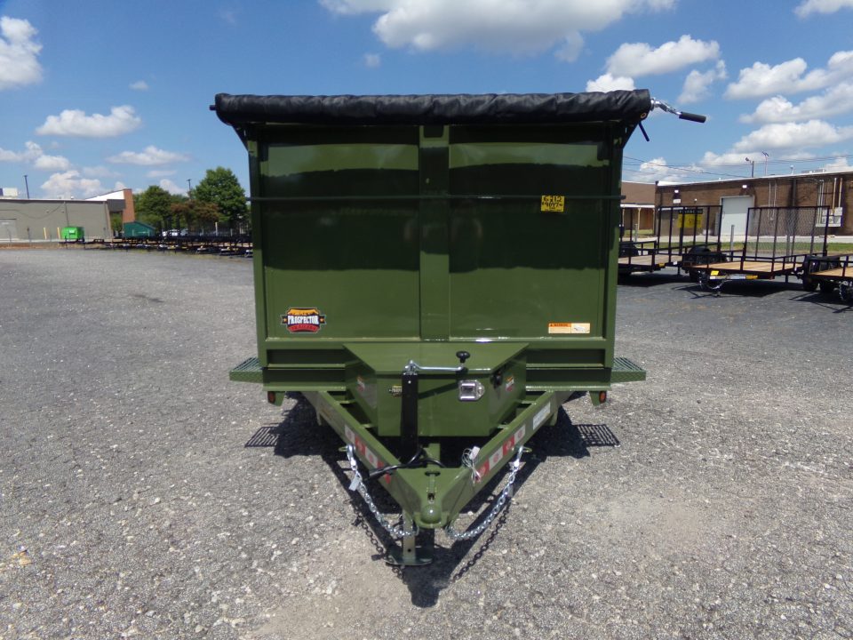New 2026 Covered Wagon Trailers D-6X10X4X10 Dump Trailer