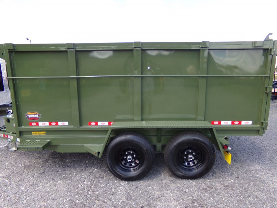 New 2026 Covered Wagon Trailers D-6X10X4X10 Dump Trailer