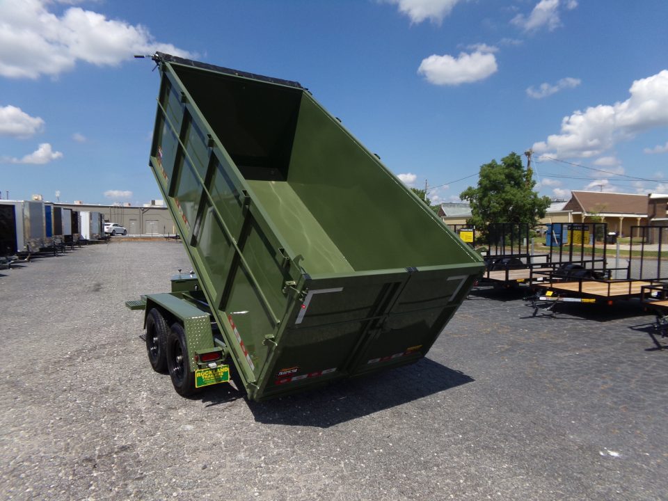 New 2026 Covered Wagon Trailers D-6X10X4X10 Dump Trailer