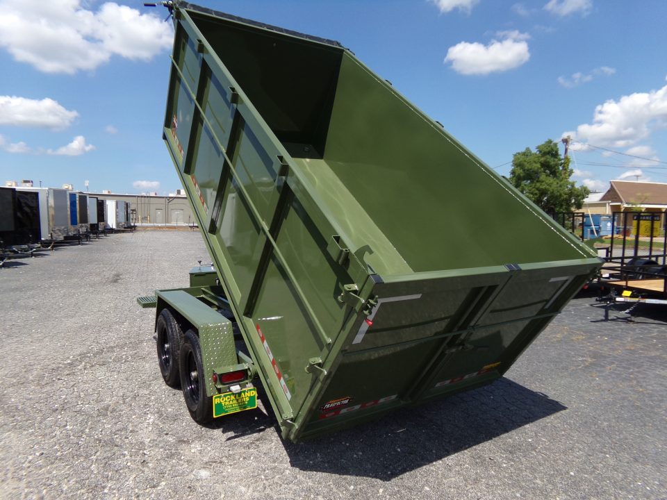 New 2026 Covered Wagon Trailers D-6X10X4X10 Dump Trailer