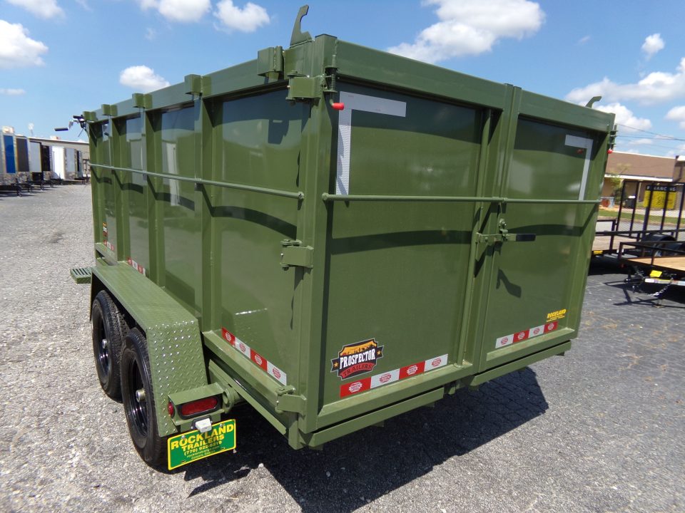 New 2026 Covered Wagon Trailers D-6X10X4X10 Dump Trailer
