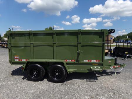 New 2026 Covered Wagon Trailers D-6X10X4X10 Dump Trailer
