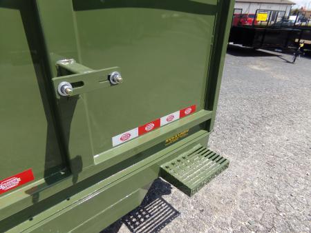 New 2026 Covered Wagon Trailers D-6X10X4X10 Dump Trailer