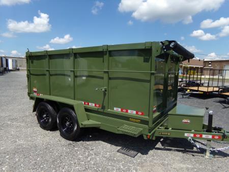 New 2026 Covered Wagon Trailers D-6X10X4X10 Dump Trailer