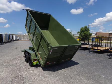 New 2026 Covered Wagon Trailers D-6X10X4X10 Dump Trailer