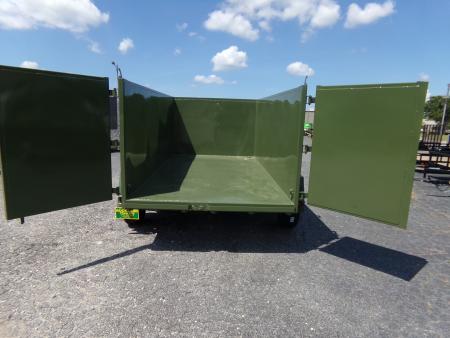 New 2026 Covered Wagon Trailers D-6X10X4X10 Dump Trailer
