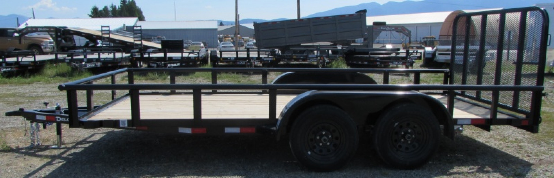 New 2025 Delco Trailers U616U32CS4K 83x16 Utility Trailer
