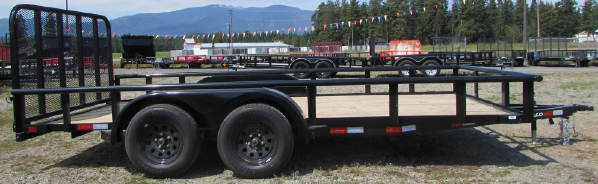 New 2025 Delco Trailers U616U32CS4K 83x16 Utility Trailer