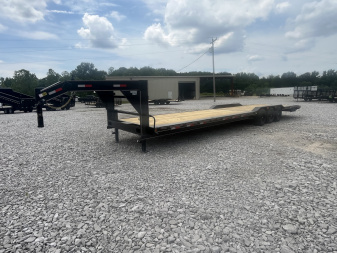New 2025 Trailblazer 102X36 GOOSENECK DRIVE OVER FENDERS TRIPLE AXLE 21K