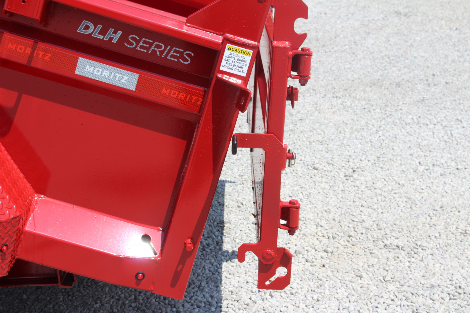 New 2025 Moritz 6' 10" x 12' Heavy Commercial DLH Series Dump Trailer - 14000# GVW