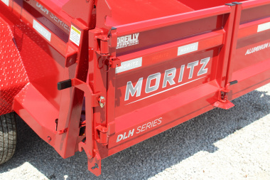 New 2025 Moritz 6' 10" x 12' Heavy Commercial DLH Series Dump Trailer - 14000# GVW