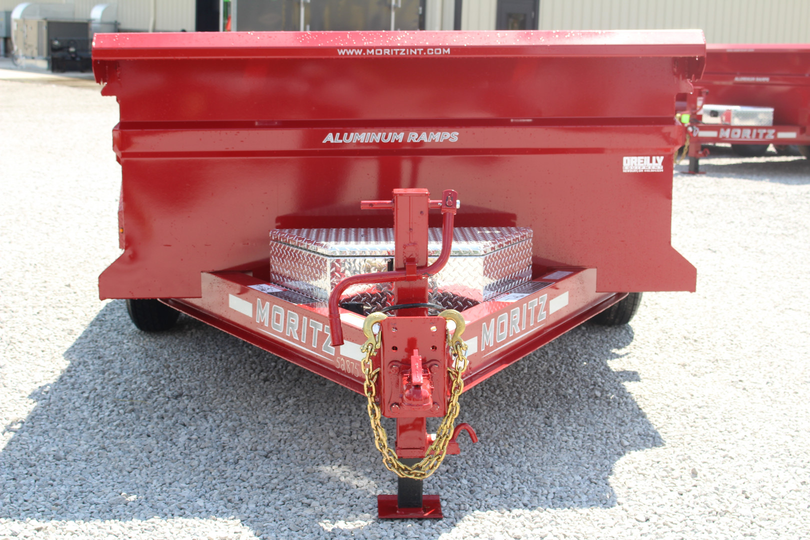 New 2025 Moritz 6' 10" x 12' Heavy Commercial DLH Series Dump Trailer - 14000# GVW