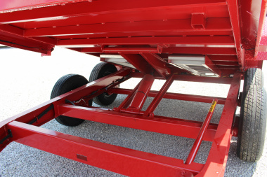 New 2025 Moritz 6' 10" x 12' Heavy Commercial DLH Series Dump Trailer - 14000# GVW