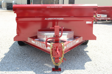 New 2025 Moritz 6' 10" x 12' Heavy Commercial DLH Series Dump Trailer - 14000# GVW