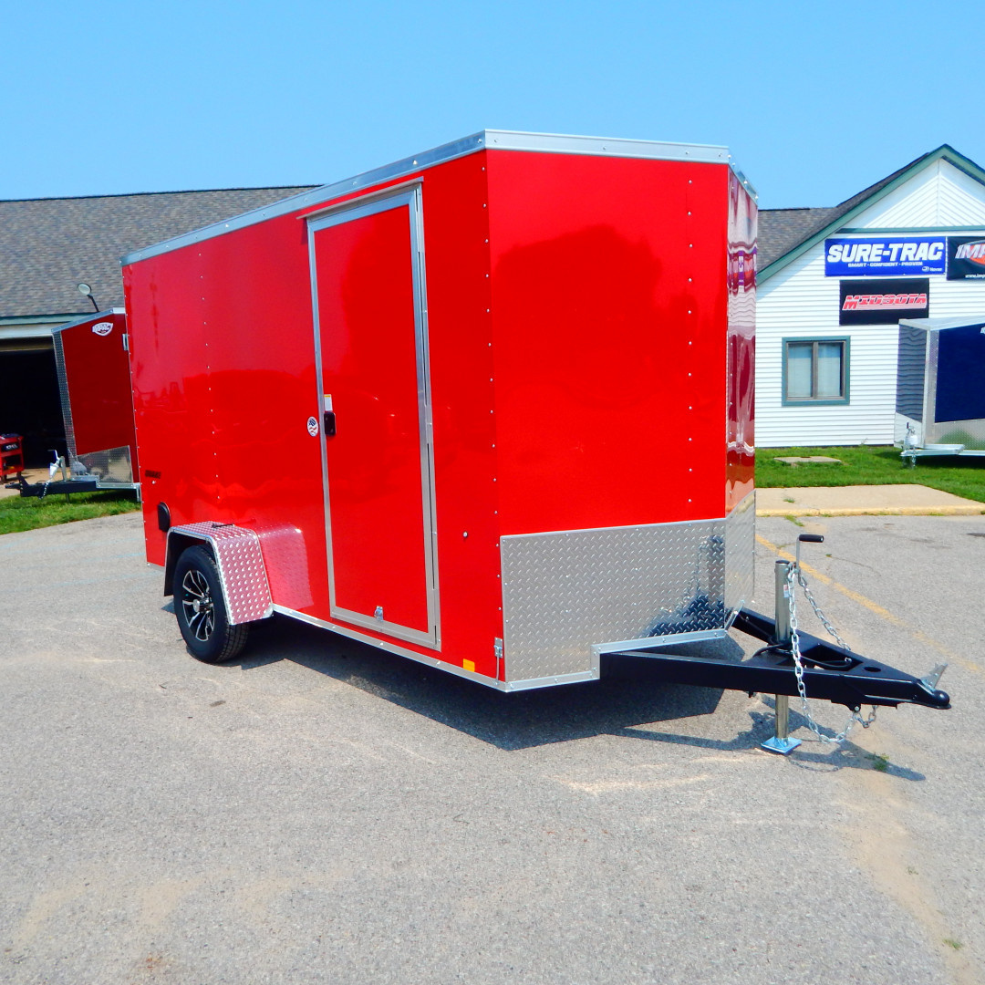 New 2026 Impact Trailers 6x12 3k Quake Cargo / Enclosed Trailer
