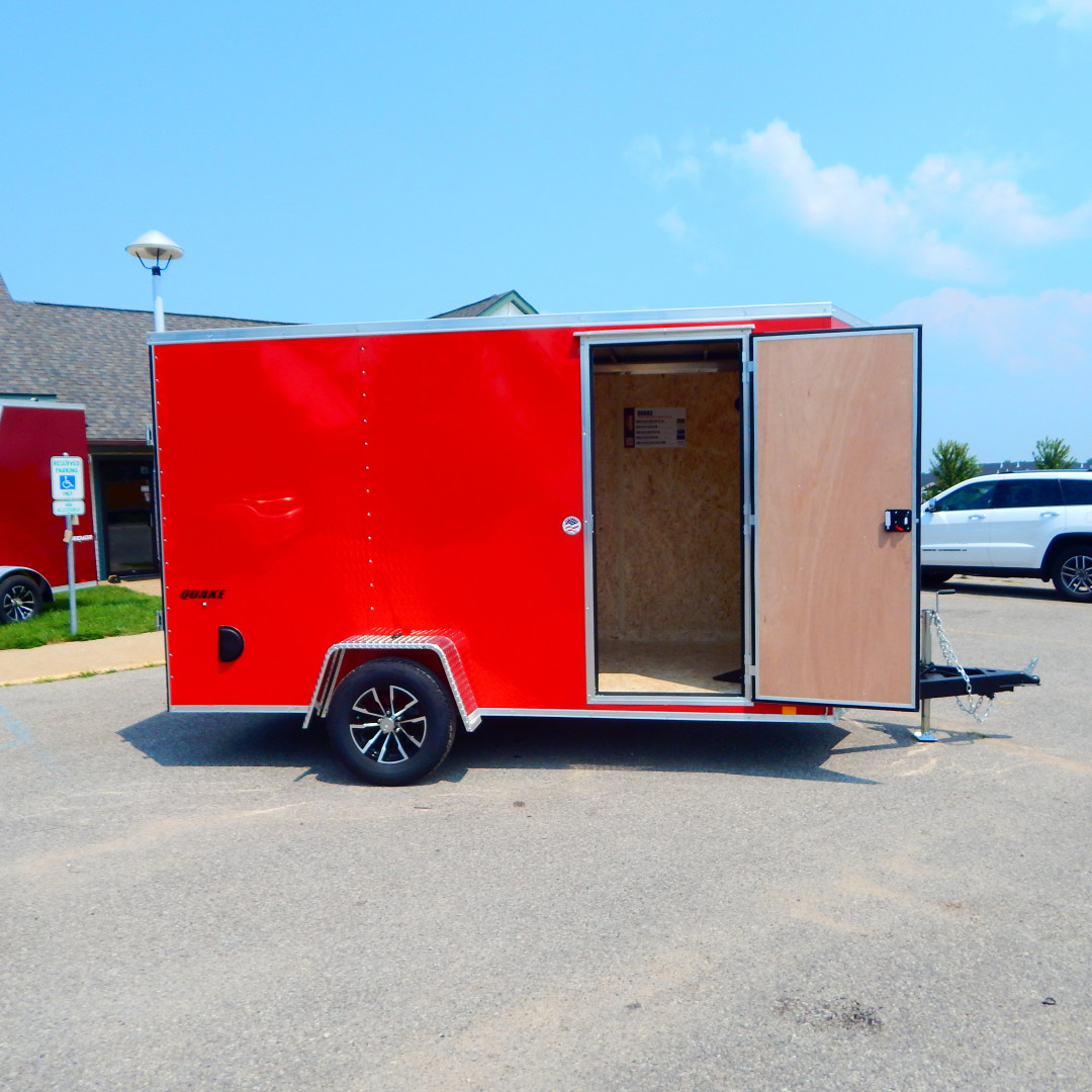 New 2026 Impact Trailers 6x12 3k Quake Cargo / Enclosed Trailer
