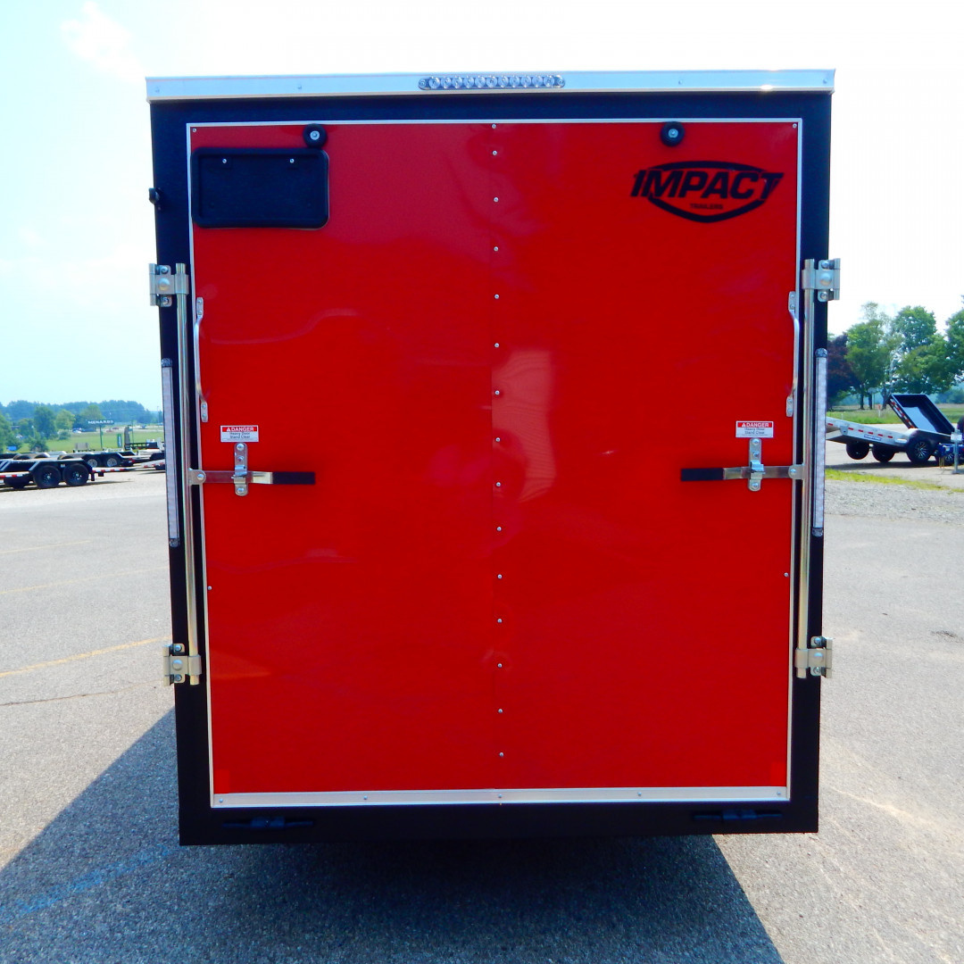 New 2026 Impact Trailers 6x12 3k Quake Cargo / Enclosed Trailer