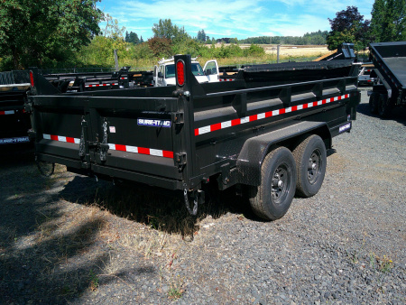 New 2026 Sure-Trac 7x12 HD Low Profile 14K Dump Trailer