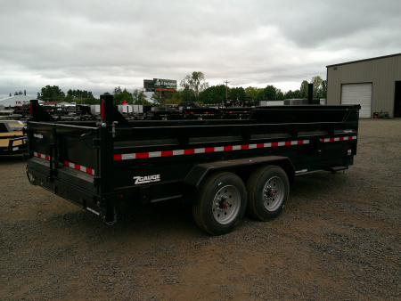 New 2025 Sure-Trac 7x16 17.6K Pro Series Dump Trailer