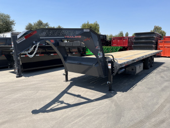 New 2026 Horizon Trailers FTSGN287K Flatbed Trailer