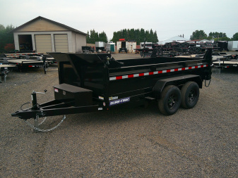 New 2025 Sure-Trac 6x10 SD Low Profile 10K Dump Trailer