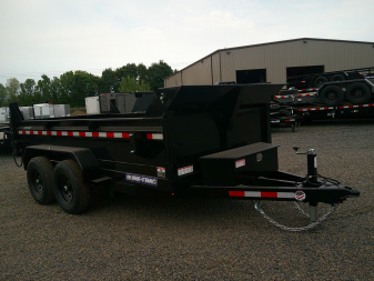 New 2025 Sure-Trac 6x10 SD Low Profile 10K Dump Trailer