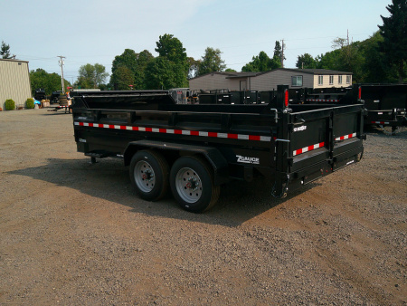 New 2025 Sure-Trac 7x14 15.4K Pro Series Telescopic Dump Trailer