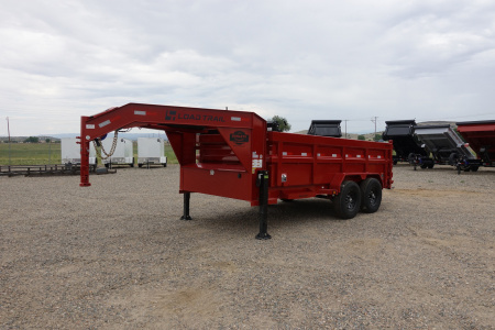 New 2025 Load Trail GN7x144 Gooseneck Dump Trailer with 2' Sides