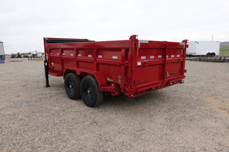 New 2025 Load Trail GN7x144 Gooseneck Dump Trailer with 2' Sides