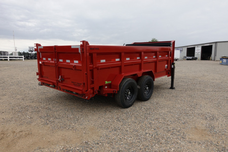 New 2025 Load Trail GN7x144 Gooseneck Dump Trailer with 2' Sides