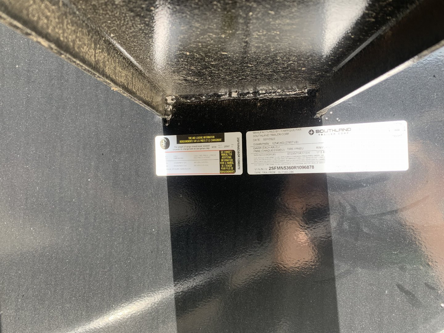 New 2026 Southland Trailers Dump 88”x16’ 2-12k axles=24k dump trailer aluminum ramps Dump Trailer