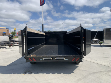 New 2026 Southland Trailers Dump 88”x16’ 2-12k axles=24k dump trailer aluminum ramps Dump Trailer