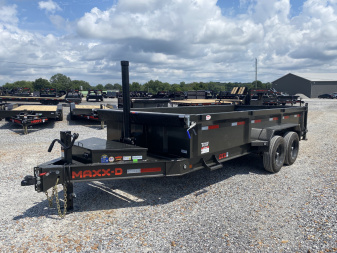 New 2026 MAXXD 16' x 83" 17.5k Telescopic Dump Trailer