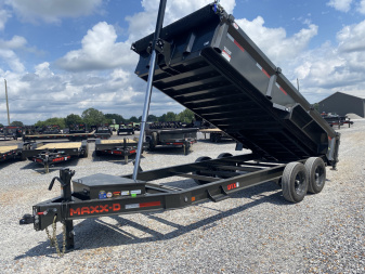 New 2026 MAXXD 16' x 83  17.5k Telescopic Dump Trailer