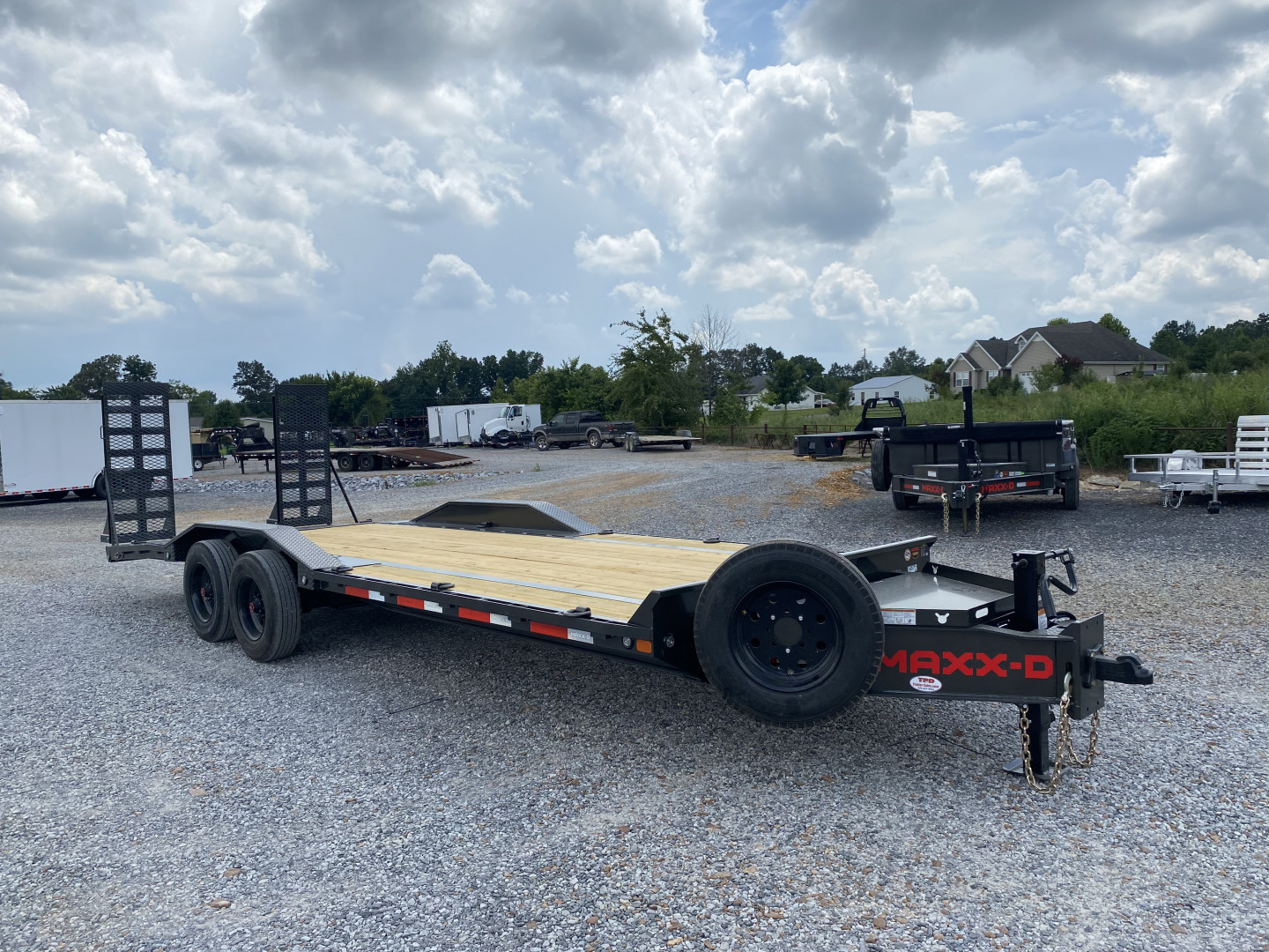 New 2026 MAXXD 102"x24' 22k Equipment Trailer *ALL NEW ENGINEERED FRAME*