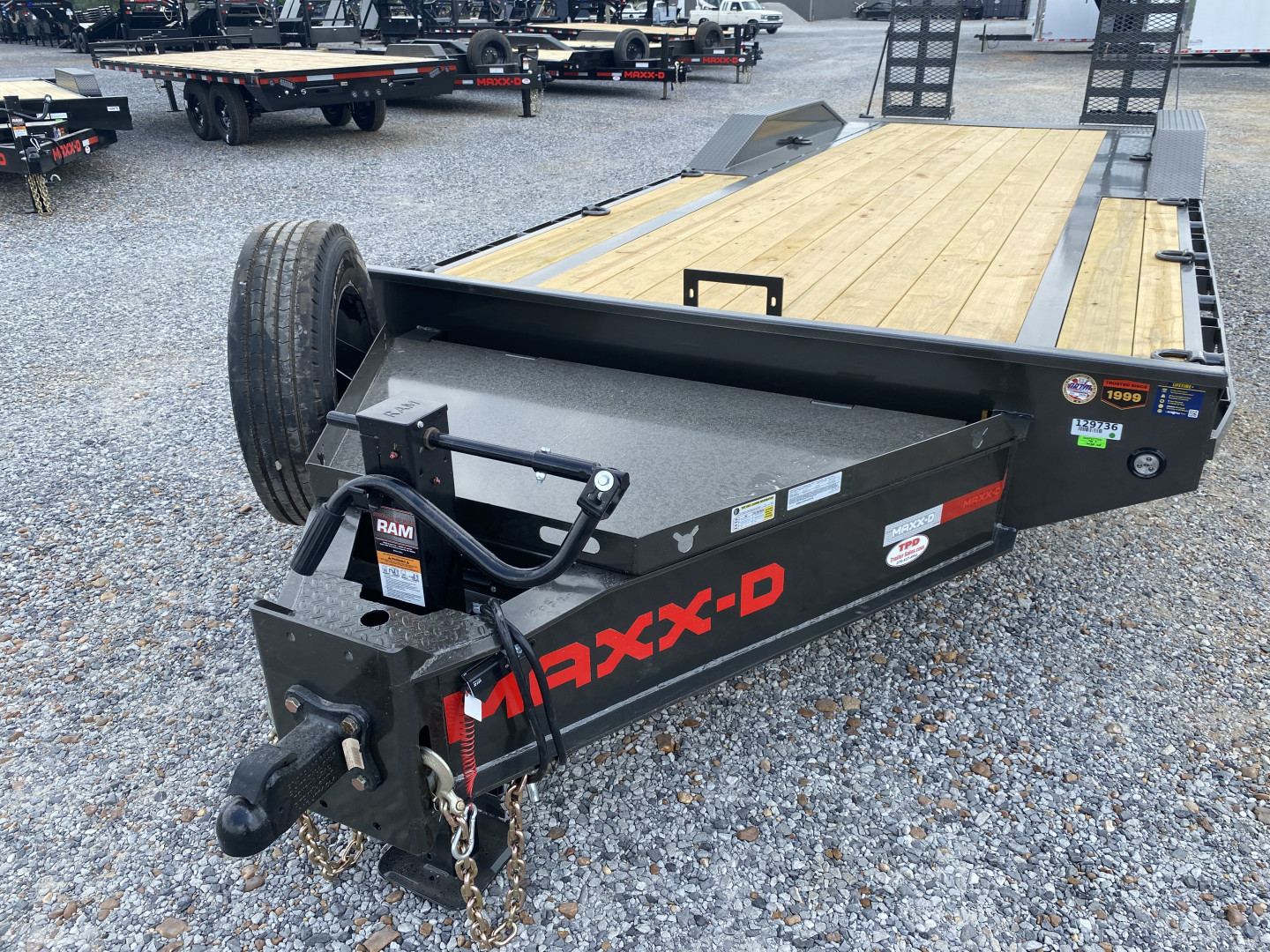 New 2026 MAXXD 102"x24' 22k Equipment Trailer *ALL NEW ENGINEERED FRAME*