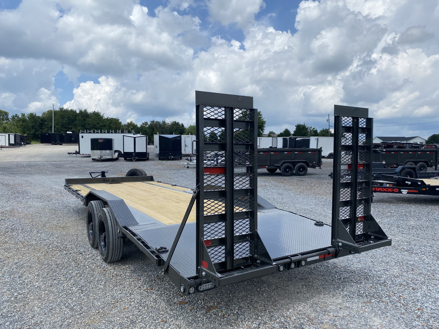 New 2026 MAXXD 102"x24' 22k Equipment Trailer *ALL NEW ENGINEERED FRAME*