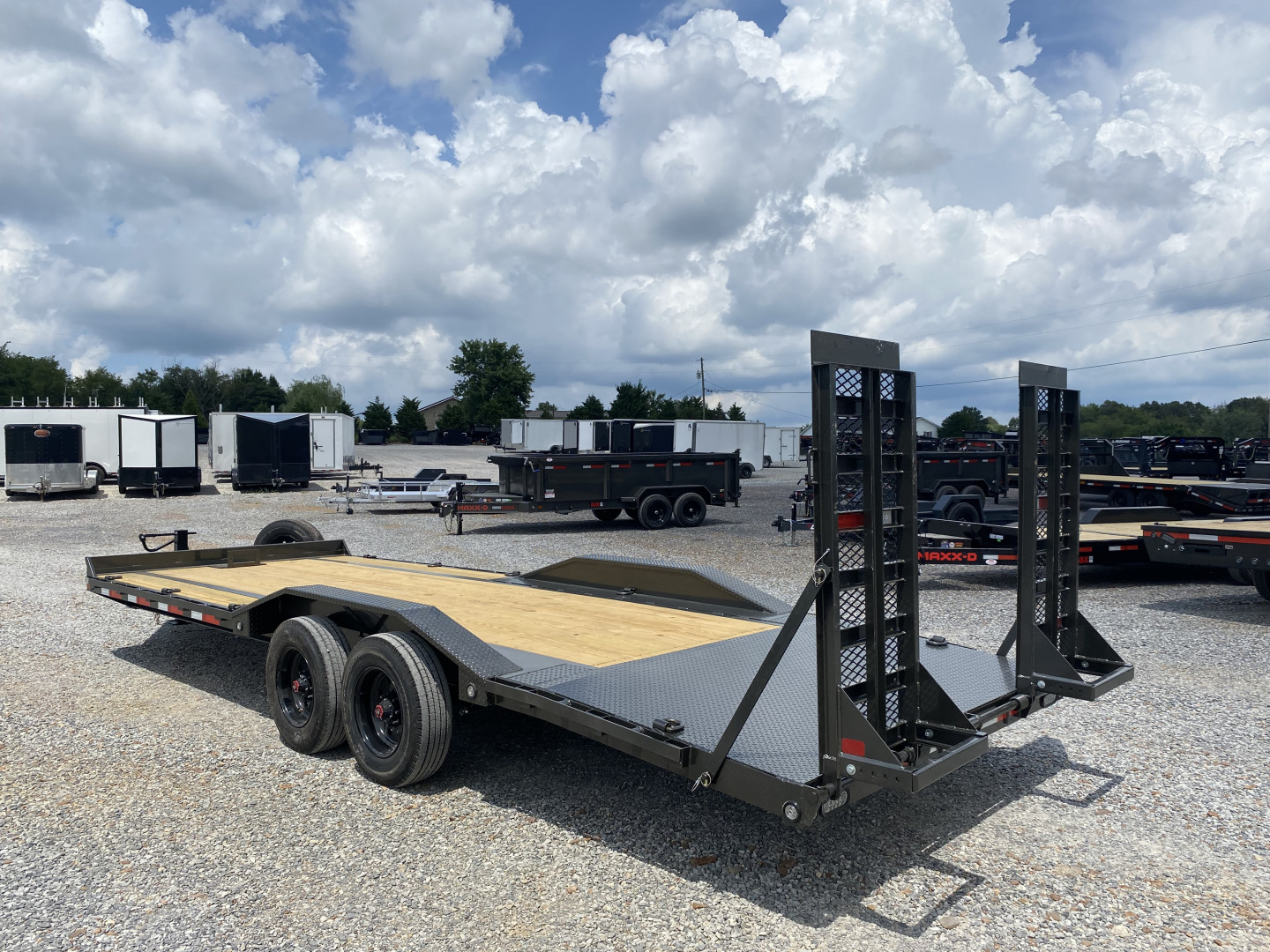 New 2026 MAXXD 102"x24' 22k Equipment Trailer *ALL NEW ENGINEERED FRAME*