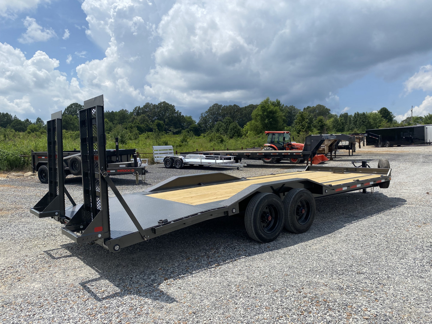 New 2026 MAXXD 102"x24' 22k Equipment Trailer *ALL NEW ENGINEERED FRAME*