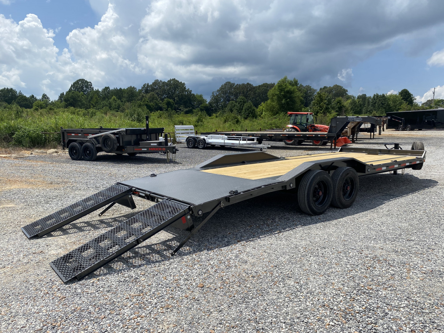 New 2026 MAXXD 102"x24' 22k Equipment Trailer *ALL NEW ENGINEERED FRAME*