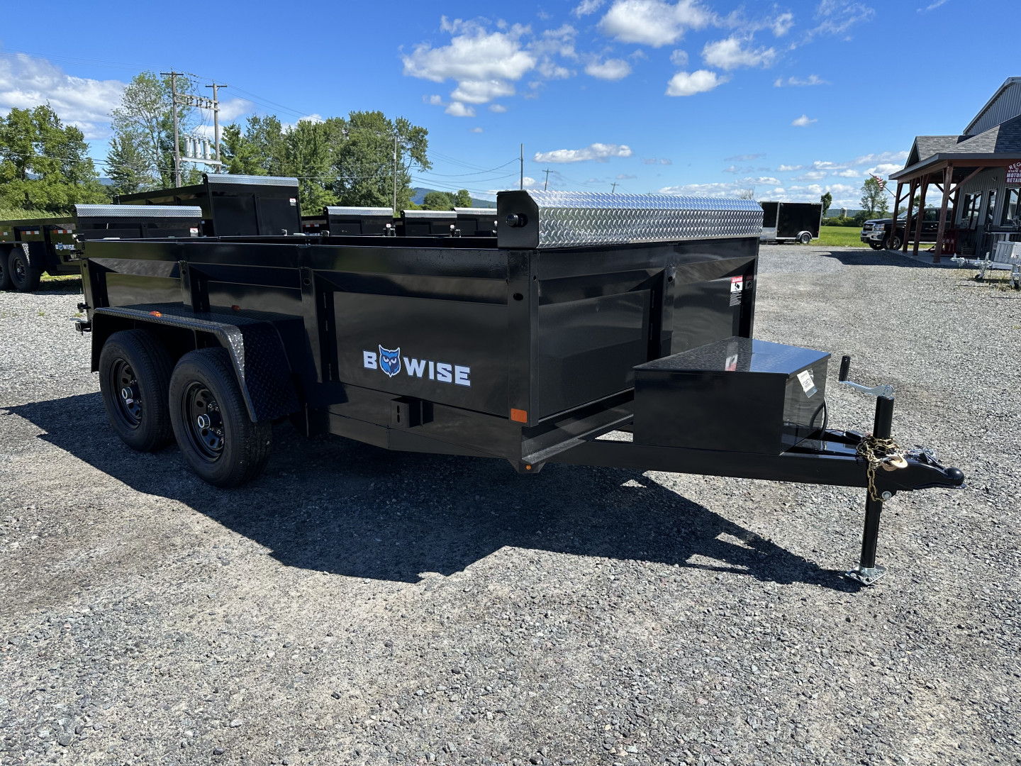 New 2026 BWISE DT612LP-LE-10 Dump Trailer