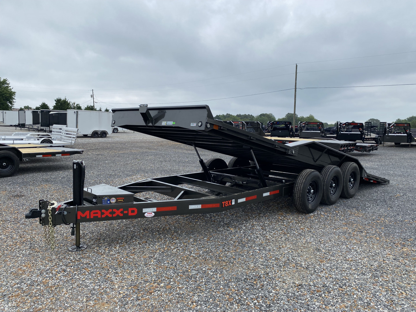 New 2026 MAXXD Power Tilt Trailer | 102" x 24' | 21K GVWR
