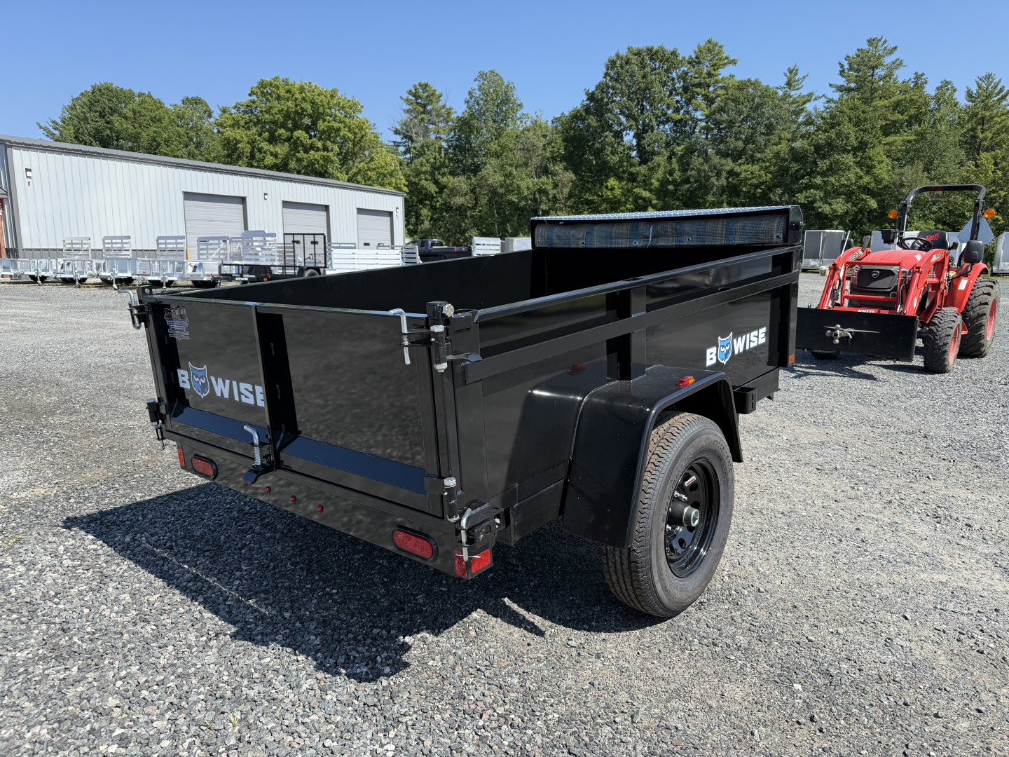 New 2026 BWISE DT508LP-5 Dump Trailer