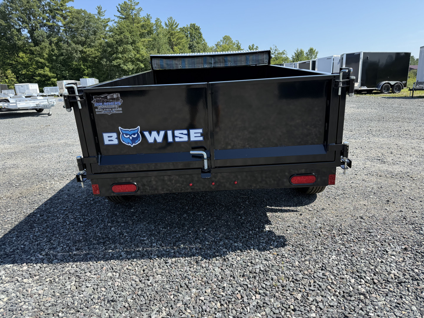 New 2026 BWISE DT508LP-5 Dump Trailer
